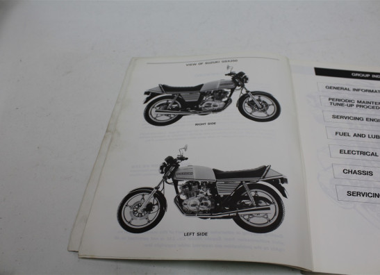 Werkplaatshandboek Suzuki GSX 250
