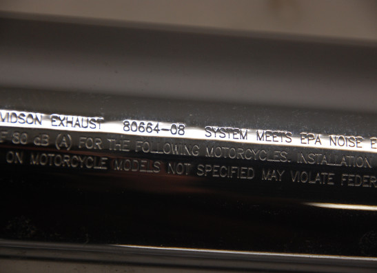 Sports exhaust Harley Davidson Dyna