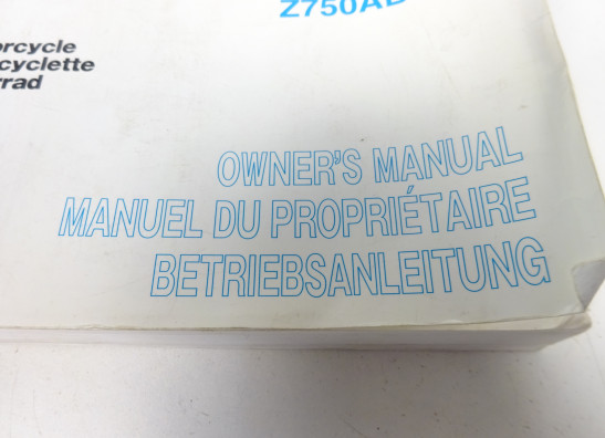 Manuel Kawasaki Z 750