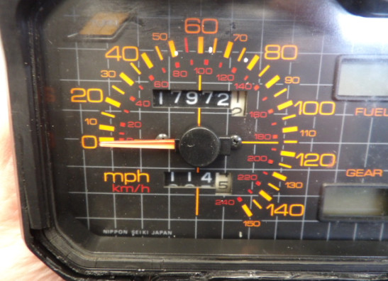 Meter combination Honda CBX 650 E