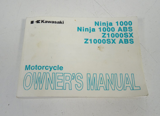 Fahrerhandbuch Kawasaki Z 1000 Sx