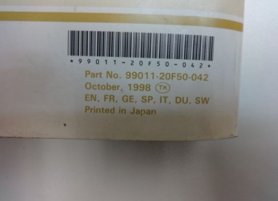 Instructieboekje Suzuki SV 650