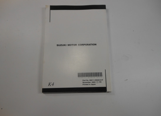 Fahrerhandbuch Suzuki GSX R 600