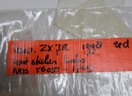 Sticker Kawasaki ZX 7 R