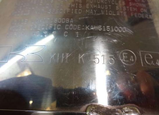 Muffler Kawasaki Z 1000
