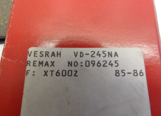 Braking pads front Yamaha XTZ Tenere