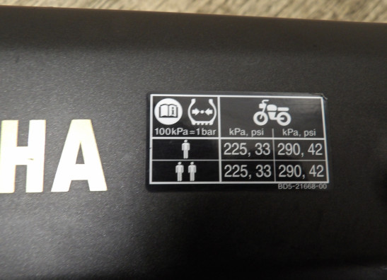 Achterbrug Yamaha Niken GT