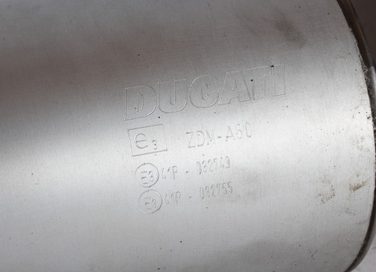 Uitlaat Ducati monster 696