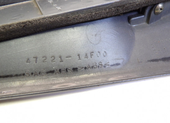 Linker achterkant Suzuki Burgman 400