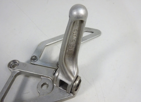 Main step holder left Aprilia RSV 1000