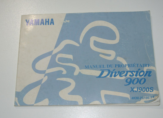 Instructieboekje Yamaha XJ 900 S Diversion