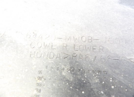 Verkleidung rechts unten Honda CBR 900 RR