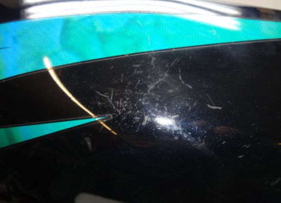 Linker achterkant Suzuki GSX F 600