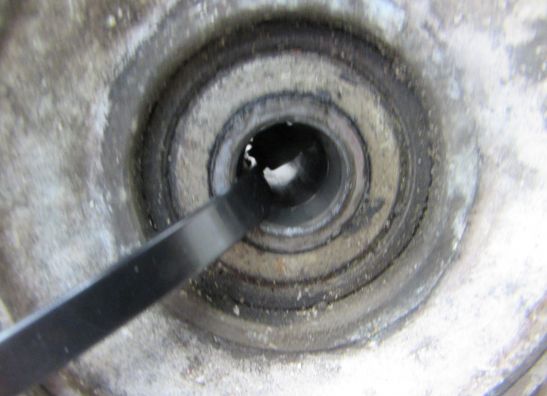 Rear wheel complete Suzuki GSX F 600