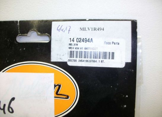 Rempomp achter Yamaha MT 03