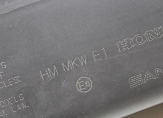 Uitlaat Honda NC 750 X