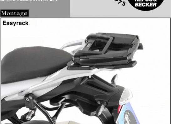 Topkofferdrager BMW S 1000 XR