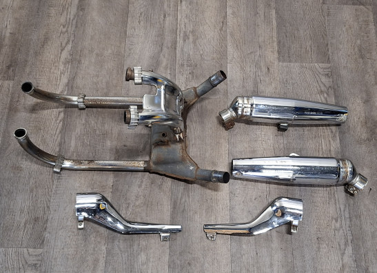 Uitlaat Honda VF 700  750 C Magna