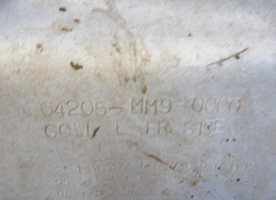 Linker zijkuip Honda TRANSALP