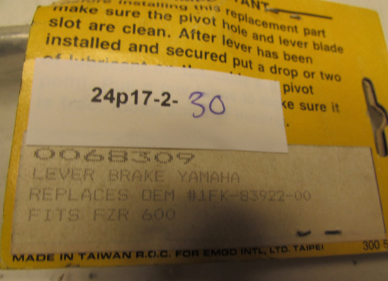 Remhandle Yamaha FZR 600