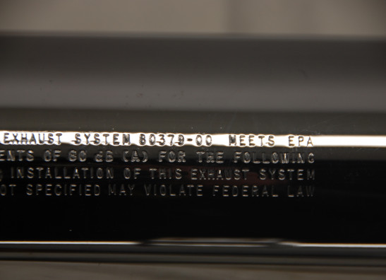 Sports exhaust Harley Davidson Softtail