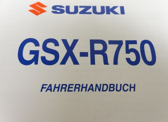 Fahrerhandbuch Suzuki GSX R 750