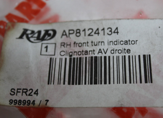 Winker right front Aprilia RS 125