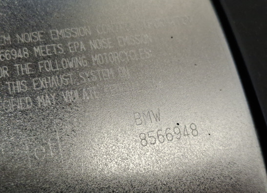 Uitlaat BMW R 1250 GS