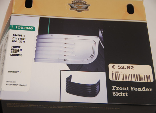 Voorspatbord Harley Davidson Touring FL