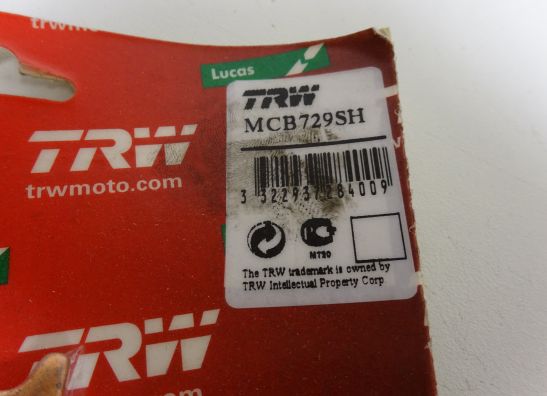 Remblokken achter Suzuki GSX R 1000