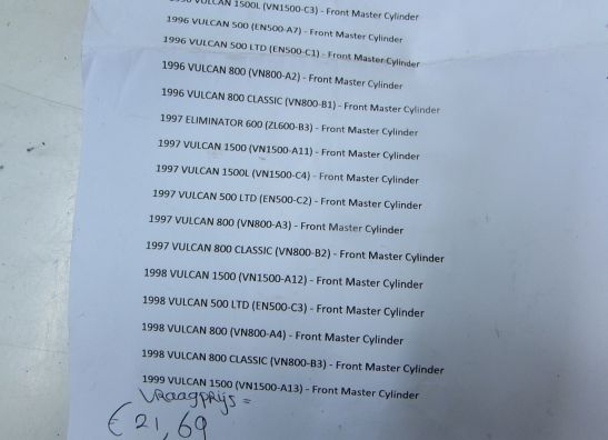 Bremshebel Kawasaki Overige Kawasaki