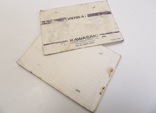 Fahrerhandbuch Kawasaki VN 700  750