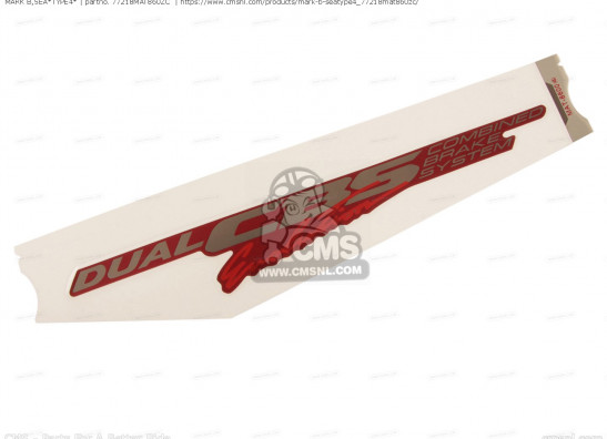 Sticker Honda CBR 1100 XX