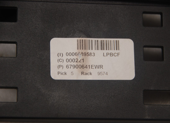 Kentekenplaathouder Harley Davidson Touring FL