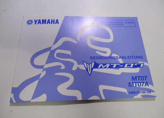 Manuel Yamaha MT 07