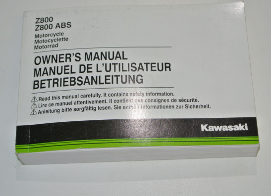 Manuel Kawasaki Z 800