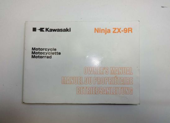 Instructieboekje Kawasaki ZX 9 R