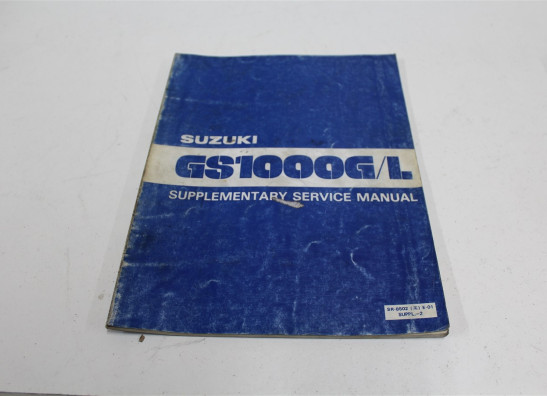 Bedienungsanleitung Suzuki GS 1000