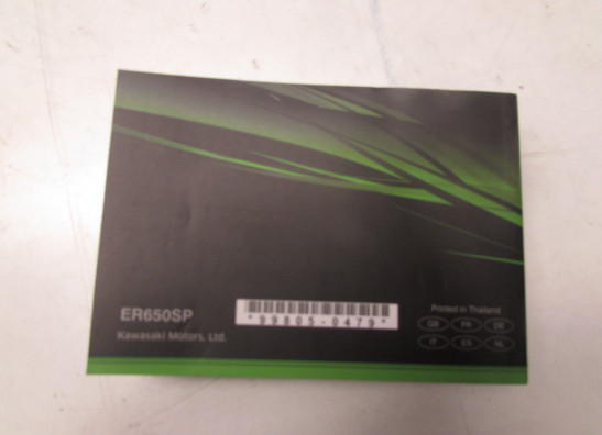 Fahrerhandbuch Kawasaki Z 650