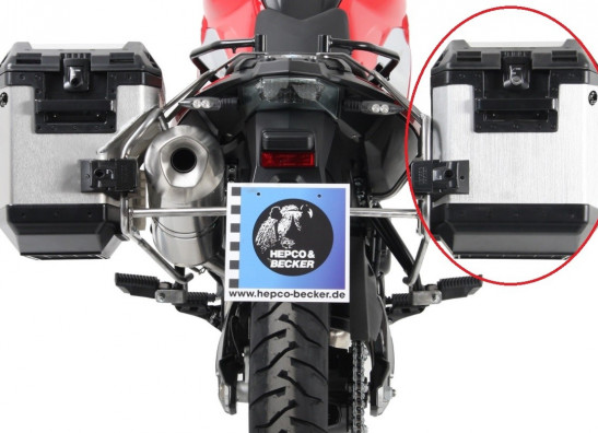 Rechter koffer Moto Accessoires Bagage