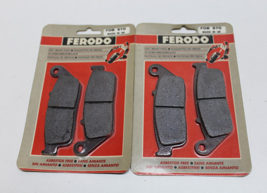 Remblokken voor Honda ST 1100 Pan European