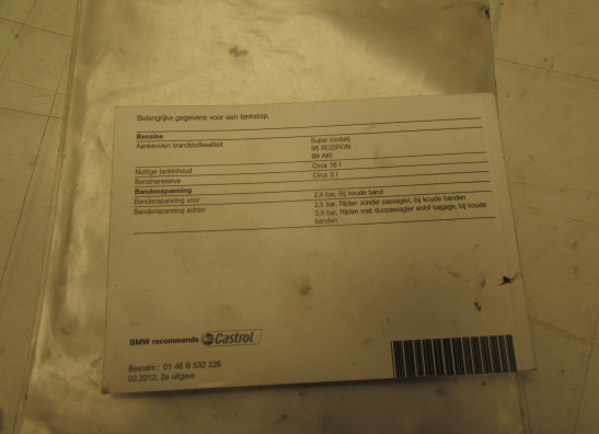 Onderdelenboek BMW C 650 GT