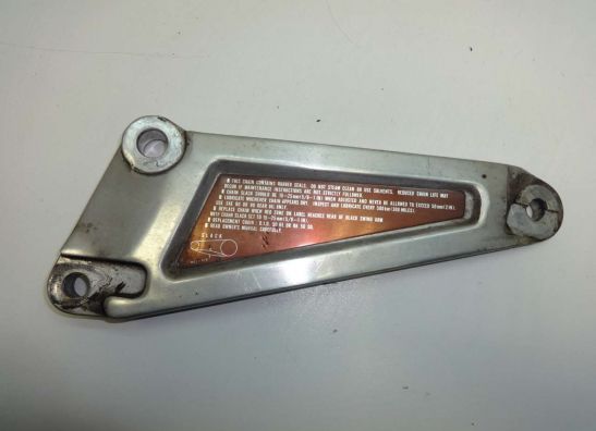 Main step holder left Honda CB 450