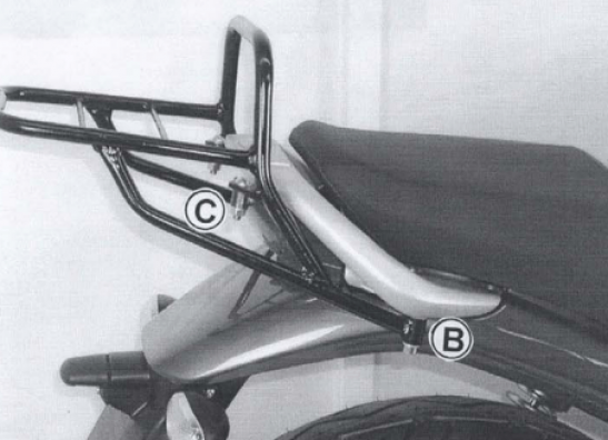 Top-case-trager Moto Guzzi Breva 750