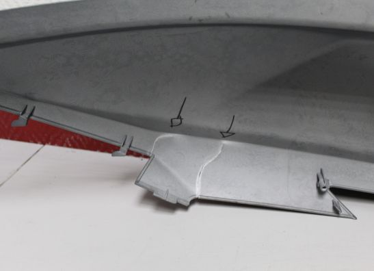 Cowl rear right Kymco Downtown 350i