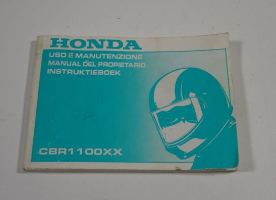 Fahrerhandbuch Honda CBR 1100 XX