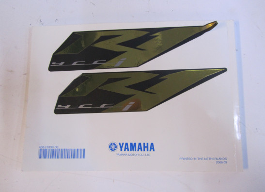 Instructieboekje Yamaha YZF R1