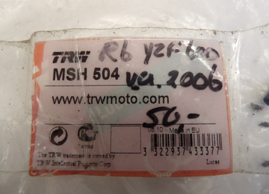 Kentekenplaathouder Yamaha YZF R6