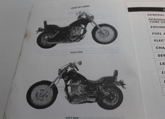 Bedienungsanleitung Suzuki LS 650