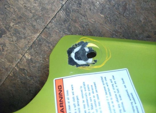 Linker zijkuip Suzuki GSX F 600